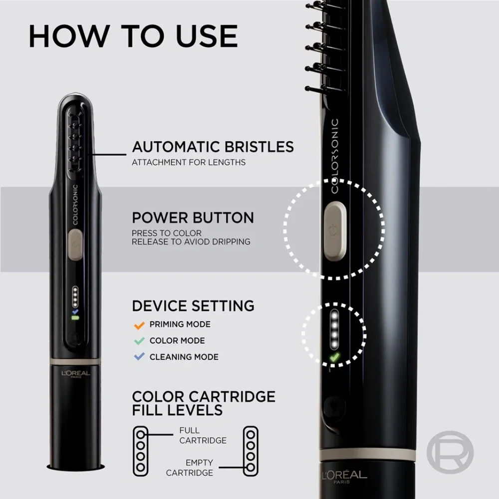 L'Oreal Paris Colorsonic Hair Color Technology Device